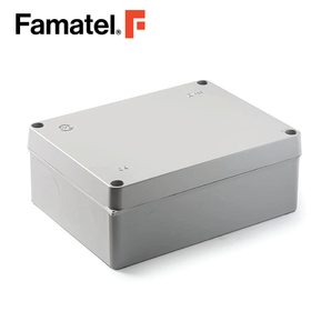 UV Junction Box ABS 31x24x12.5 cm IP55 Blank Side & Hinges