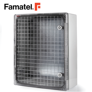 Enclosure Wall Mounted 50x40X17.5 cm IP65 Transparent Included Galvanized Plate