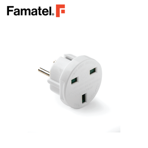 Adapter EU / UK 2P+E 7.2A 250V IP20