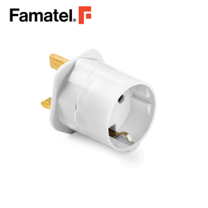 Adapter UK / EU 2P+E 13A 250V IP20