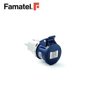 Industrial Adapter 13912 IP40 230V 16A - Household Plug / CEE Socket