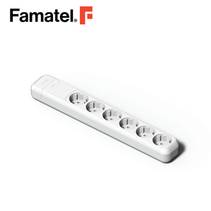 Multi Socket 6 ways 2P+E 16A 250V Without Cable