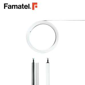 Corner Adhesive Cable Trunking 1.5x3.2 cm 5m White