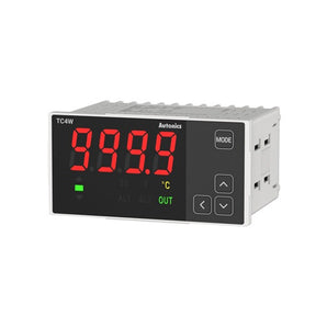 TEMPERATURE CONTROLLER - DIN W96XH48MM - OUTPUT / RELAY + SSR - SOURCE 100/240VAC