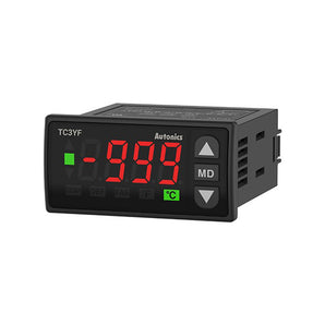 TEMPERATURE COOLING CONTROLLER - DIN W72XH36MM - OUTPUT / 2 RELAY SOURCE 100-240VAC