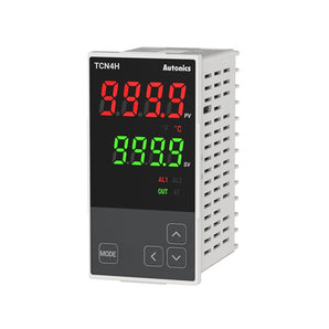 TEMPERATURE CONTROLLER - DIN W48XH96MM - OUTPUT / RELAY + SSR - SOURCE 100/240VAC