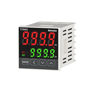 TEMPERATURE CONTROLLER - DIN W48XH48MM - OUTPUT / RELAY + SSR - SOURCE 24-48VDC