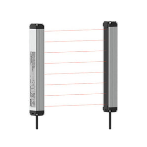 PHOTOELECTRIC AREA SENSOR PNP - SENSING RANGE 0.1~7 MTR DETECTING WIDTH 600MM12 - 24 VDC THROUGH-BEAM TYPE