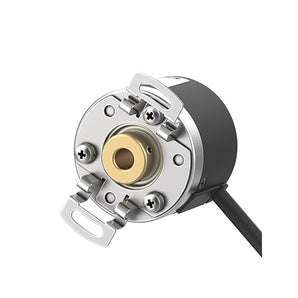 ROTARY ENCODER 40MM HOLLOW TYPE INCREMENTAL ROTARY VOLTAGE OUTPUT OUTPUT PHASE (ABZ) INSIDE - 6MM 12-24VDC 250 P/R.