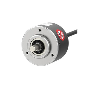 DIAMETER 50MM SHAFT TYPE INCREMENTAL ROTARY ENCODER VOLTAGE OUTPUT PHASE (ABZ) SHAFT 8MM 12-24VDC 1200 P/R.