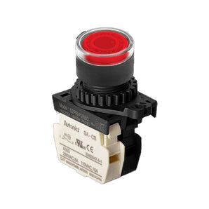 ILLUMINATED PUSH BUTTON RED