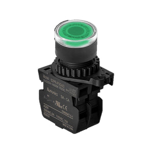 ILLUMINATED PUSH BUTTON GREEN