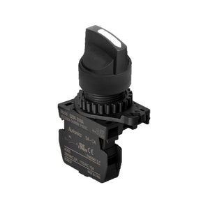 SELECTOR SWITCH - 2 POSITIONS -1NO SPRING RETURN