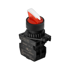 ILLUMINATED SELECTOR SWITCH - 2 POSITIONS -1NO