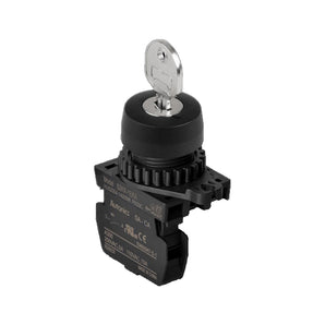 SELECTOR SWITCH - KEY SWITCH - 2 POSITIONS -1NO