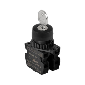 SELECTOR SWITCH - KEY SWITCH - 3 POSITIONS -2NO
