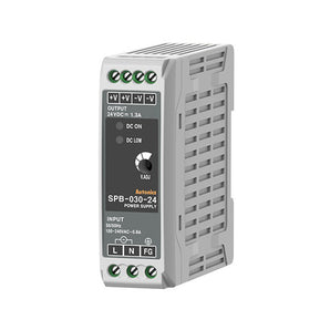DIN RAIL MOUNTED POWER SUPPLY INPUT 220VAC OUTPUT 30 WATT 24VDC 1.25A