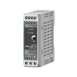 DIN RAIL MOUNTED POWER SUPPLY INPUT 220VAC OUTPUT 30 WATT 12VDC 2.5A
