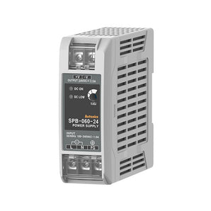 DIN RAIL MOUNTED POWER SUPPLY INPUT 220VAC OUTPUT 60 WATT 24VDC 2.5A