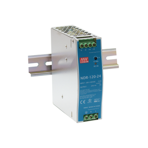 AC-DC INDUSTRIAL DIN RAIL POWER SUPPLY OUTPUT 12VDC AT 10A METAL CASE