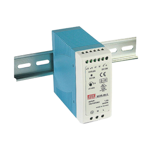 AC-DC INDUSTRIAL DIN RAIL POWER SUPPLY OUTPUT 5VDC AT 6A PLASTIC CASE