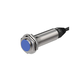 Long-Distance Cylindrical Inductive Proximity Sensor Flush 18mm Diameter, NPN NO, Sensing distance : 7mm
