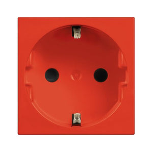 German standard socket 2P+E 16A 250 Vac