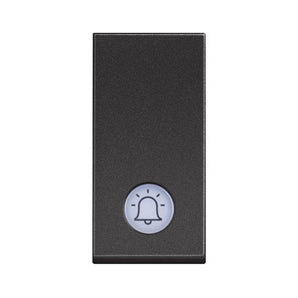 Push buttons 1P (NO) 10 A - 250 Vac - bell symbol - lightable (RG4042V230)