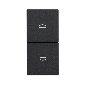 Shutter switch double 1P (NO) + 1P (NO) 10A - 250Vac interlocked (RG4037)