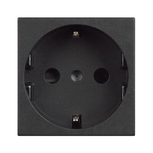 German standard socket 2P+E 16A 250 Vac (RG4141)