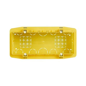 Flush-mounting box in resin 6/7 modules