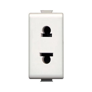 Socket euroamerican standard 2P - 16A - 127/250Vac BT-AM5025R