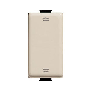 Double pushbutton 1P (NO) + 1P (NO) 10 A 250 Vac with interlock