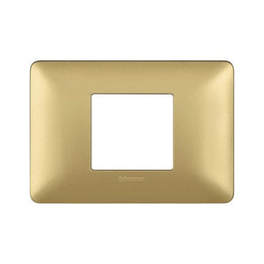 Matix Cover plate 2 modules centred AM4819MGL