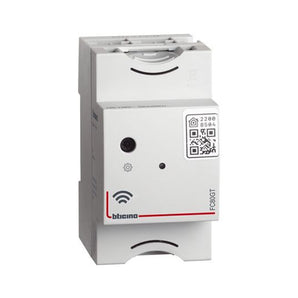 Smart DIN gateway for remote control via smartphone with the HOME + CONTROL App BT-FC80GT