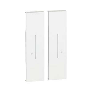Lightable cover for wireless double light switch KW36M2