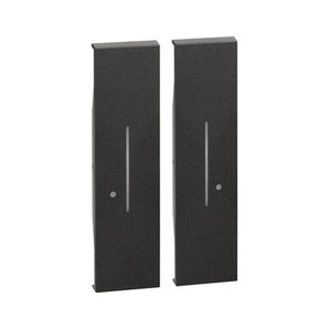 Lightable cover for wireless double light switch KG36M2