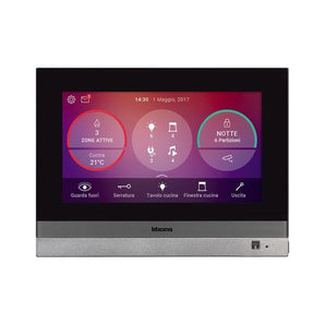 HOMETOUCH - 7" touch screen for managing all MyHOME_Up functions.