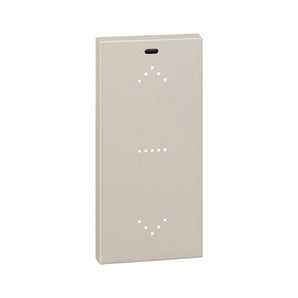 FULL control. Touch digital control for the management of one to three functions - 1 module. Sand