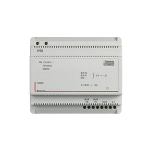 6 DIN power supply for 2-wires audio e video system 6 DIN power supply for 2-wires audio e video system