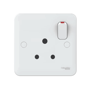 Lisse White moulded - socket-outlet - 15 A - 1 gang - matt white set of 1