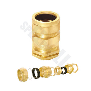 BRASS ARMOURED CABLE GLAND E1W TYPE 16S SIZE