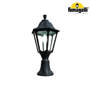 فانوس حدائق جالس كبير 71x35x19 cm مع لمبة 15 واط سن 27 - IP55 CCT