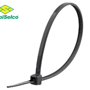 UV RESISTANCE CABLE TIE 280X4.5 MM BLACK PKT=100PCS