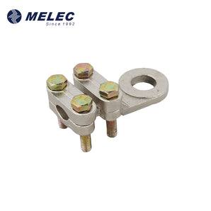 NICKEL-PLATED BRASS JOINTING CLAMP FOR (185-240) MM_