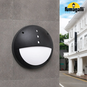 Bulkhead Lighting, GELMI-EL 9x31.3 cm E27 Base IP66