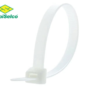 NYLONE CABLE TIE 320X7.5 MM WHITE PKT=100PCS