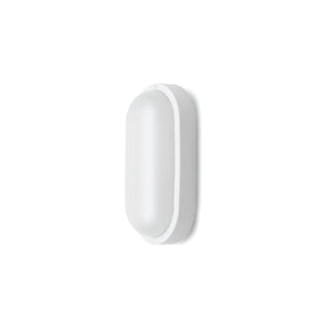 Oval LED Surface Mounted Globe Light IP54 15W 4000K 10x21cm