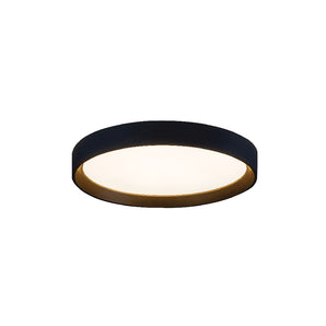 LED Surface Mounted Black Globe Light 54W CCT 40x8cm