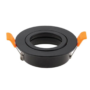 ARM Trimless Downlight Frame 8.2cm Adjustable Black Aluminum